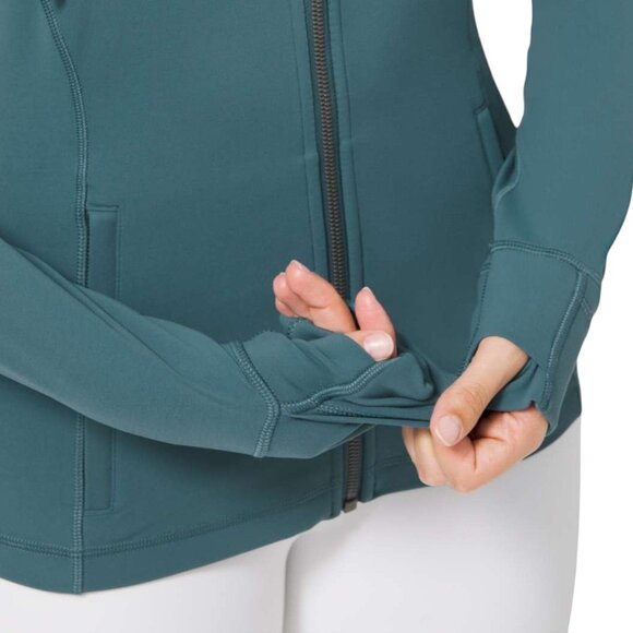 EUC Lululemon Hooded Define Jacket in Desert Teal *Nulu - Size 4 - Picture 5 of 8